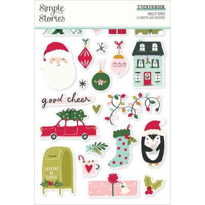 Simple Stories Holly Days - Sticker Book